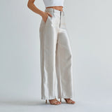 Able | Hazel Wide Leg Satin Pants | Sweetest Stitch Boutique Richmond