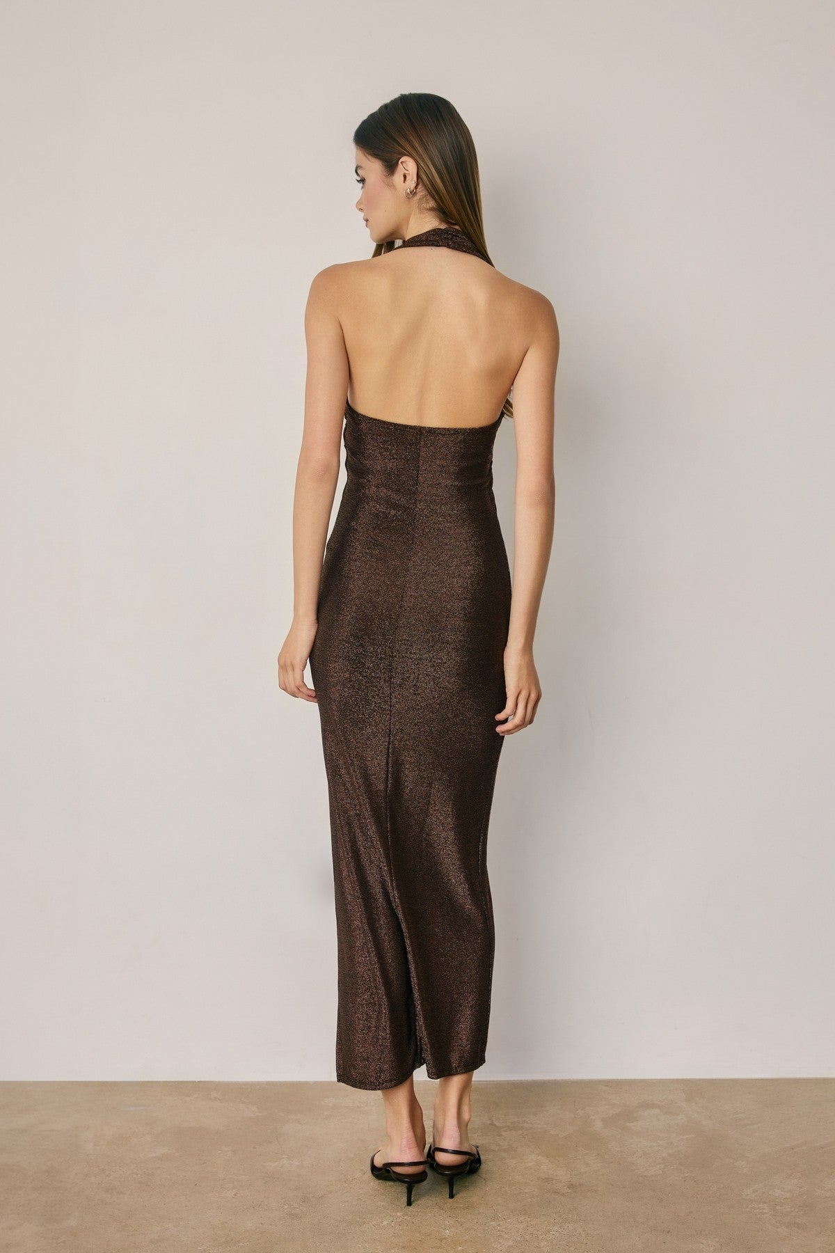 Dress Forum | Ashton Halter Midi Dress | Sweetest Stitch Boutique