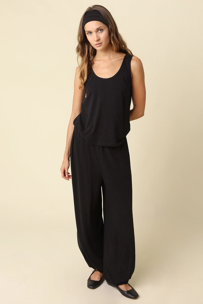 Olivaceous | Penelope Gathered Hem Pants | Sweetest Stitch Boutique