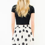 THML | Molly Polka Dot Mini Skirt | Sweetest Stitch Boutique Richmond