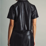Miou Muse | Miranda Faux Leather Mini Skirt | Sweetest Stitch Boutique