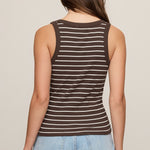 Z Supply | Rowe Striped Scoop Tank | Sweetest Stitch Boutique RVA