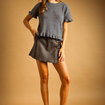 Miou Muse | Jess Ruffle Hem Sweater | Sweetest Stitch Boutique RVA