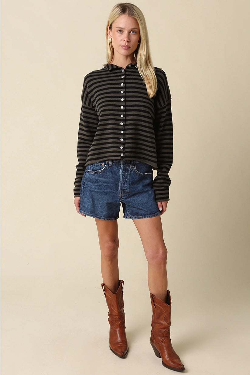 Miou Muse | Michelle Striped Cardigan | Sweetest Stitch Boutique RVA