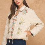 Strut & Bolt | Jeannie Floral Embroidered Jacket | Sweetest Stitch RVA