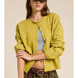 Mimosa | Mallory Button Front Sweater | Sweetest Stitch Boutique RVA