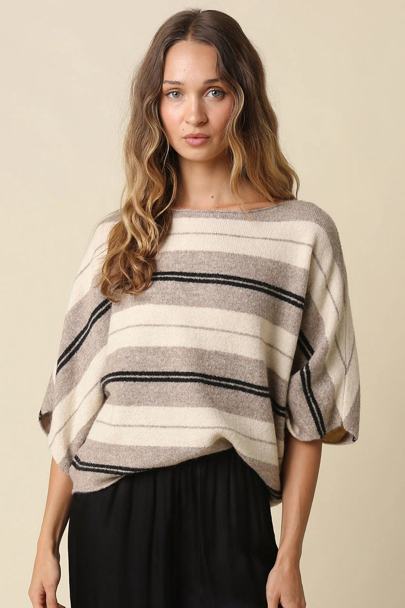 Olivaceous | Veda Stripe Top | Sweetest Stitch Boutique Richmond VA