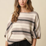 Olivaceous | Veda Stripe Top | Sweetest Stitch Boutique Richmond VA