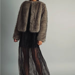 Miou Muse | Lottie Faux Fur Jacket | Sweetest Stitch Boutique Richmond