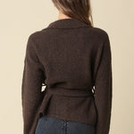 Olivaceous | Meg Belted Sweater | Sweetest Stitch Boutique Richmond