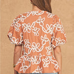 Strut & Bolt | Jules Embroidered Peplum Top | Sweetest Stitch Boutique