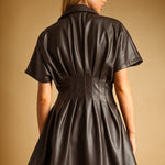 Miou Muse | Amy Faux Leather Mini Dress | Sweetest Stitch Boutique