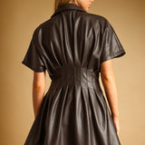 Miou Muse | Amy Faux Leather Mini Dress | Sweetest Stitch Boutique
