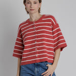 Aureum | Audrey Striped Knit Cardigan | Sweetest Stitch Boutique RVA