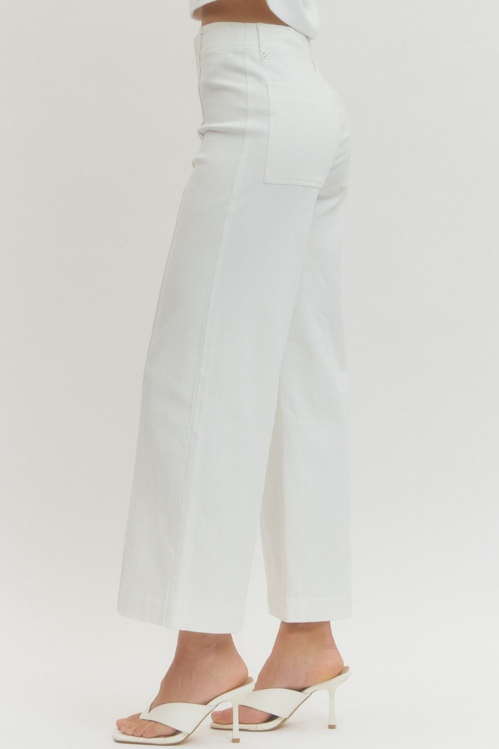 Entro | Emma Wide Leg Seam Jeans | Sweetest Stitch Boutique RVA