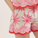 Entro | Elise Embroidered Shorts | Sweetest Stitch Boutique RVA