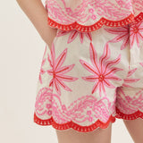Entro | Elise Embroidered Shorts | Sweetest Stitch Boutique RVA