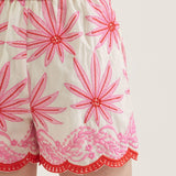 Entro | Elise Embroidered Shorts | Sweetest Stitch Boutique RVA