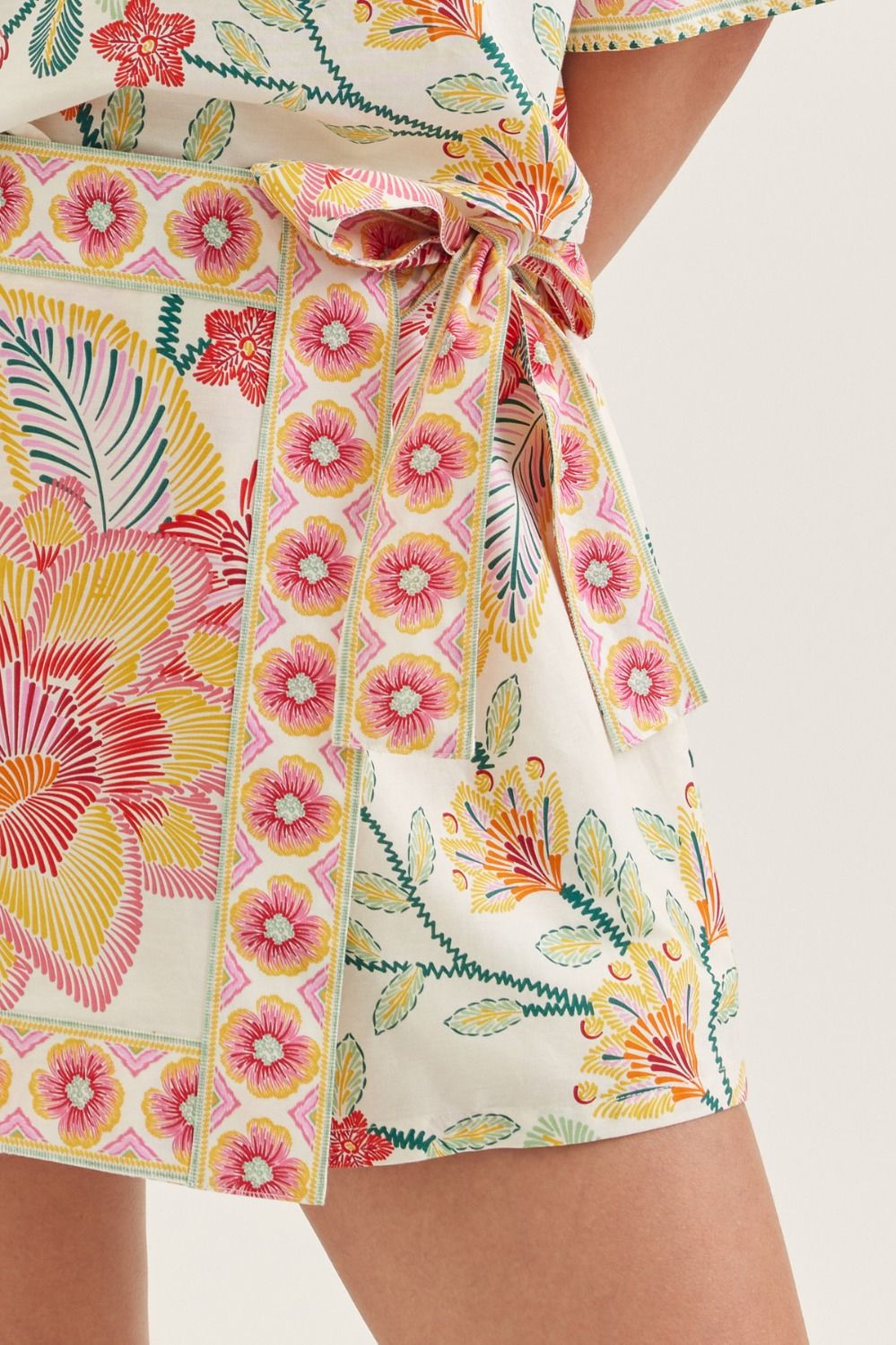 Entro | Miranda Floral Skort | Sweetest Stitch Boutique Richmond VA
