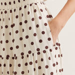 Entro | Kiley Polka Dot Midi Skirt | Sweetest Stitch Boutique Richmond