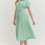 Entro | Shirley Striped Midi Dress | Sweetest Stitch Boutique Richmond