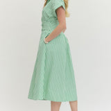 Entro | Shirley Striped Midi Dress | Sweetest Stitch Boutique Richmond