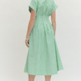 Entro | Shirley Striped Midi Dress | Sweetest Stitch Boutique Richmond