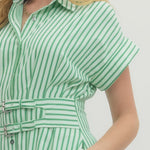 Entro | Shirley Striped Midi Dress | Sweetest Stitch Boutique Richmond