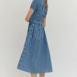 Entro | Shelly Striped Midi Dress | Sweetest Stitch Boutique Richmond