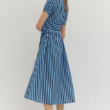 Entro | Shelly Striped Midi Dress | Sweetest Stitch Boutique Richmond