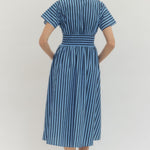 Entro | Shelly Striped Midi Dress | Sweetest Stitch Boutique Richmond