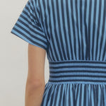 Entro | Shelly Striped Midi Dress | Sweetest Stitch Boutique Richmond