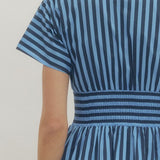 Entro | Shelly Striped Midi Dress | Sweetest Stitch Boutique Richmond