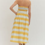 Entro | Giselle Striped Midi Dress | Sweetest Stitch Boutique Richmond