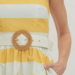 Entro | Giselle Striped Midi Dress | Sweetest Stitch Boutique Richmond