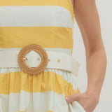 Entro | Giselle Striped Midi Dress | Sweetest Stitch Boutique Richmond