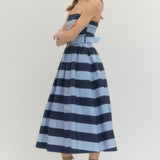 Entro | Giselle Striped Strapless Dress | Sweetest Stitch Boutique RVA