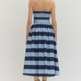 Entro | Giselle Striped Strapless Dress | Sweetest Stitch Boutique RVA