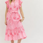 Entro | Chelsea Midi Dress | Sweetest Stitch Boutique Richmond VA