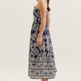 Entro | Caitlin Strapless Midi Dress | Sweetest Stitch Boutique RVA