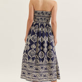 Entro | Caitlin Strapless Midi Dress | Sweetest Stitch Boutique RVA