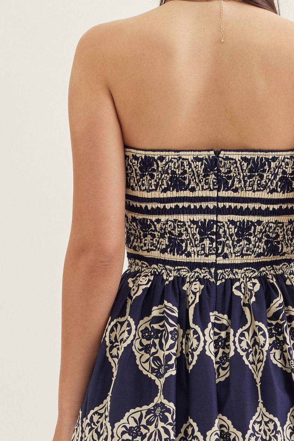 Entro | Caitlin Strapless Midi Dress | Sweetest Stitch Boutique RVA