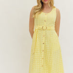 Entro | Dylan Eyelet Midi Dress | Sweetest Stitch Boutique Richmond