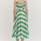 Entro | Leia Striped Midi Dress | Sweetest Stitch Boutique Richmond