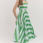 Entro | Leia Striped Midi Dress | Sweetest Stitch Boutique Richmond