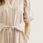 Entro | Bea Striped Midi Dress | Sweetest Stitch Boutique Richmond VA