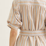 Entro | Bea Striped Midi Dress | Sweetest Stitch Boutique Richmond VA