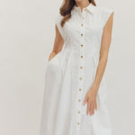 Entro | Whitney Midi Dress | Sweetest Stitch Boutique Richmond VA