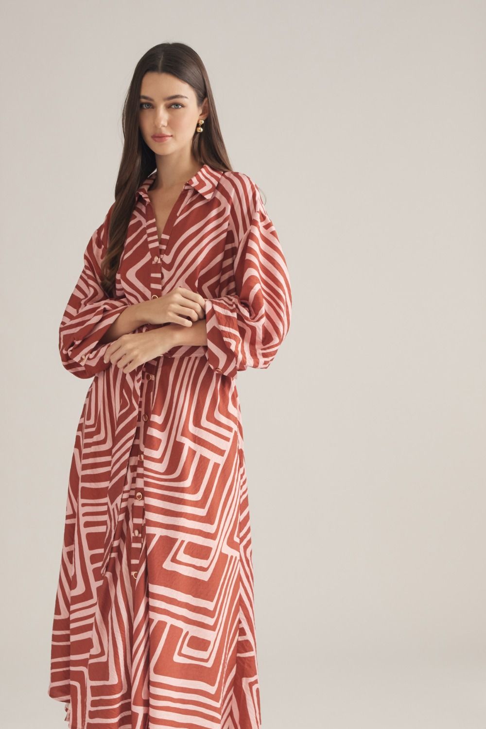 Entro | Samantha Midi Dress | Sweetest Stitch Boutique Richmond VA