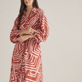 Entro | Samantha Midi Dress | Sweetest Stitch Boutique Richmond VA